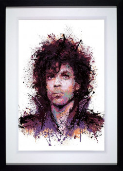 Purple Reign (Artist Edition) - Chunky Black Framed Purple Reign (Artist Edition) - Chunky Black Framed