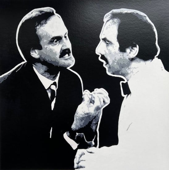 Que? (Fawlty Towers) - Mounted Que? (Fawlty Towers) - Mounted