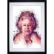 Queen Elizabeth II - Black Framed