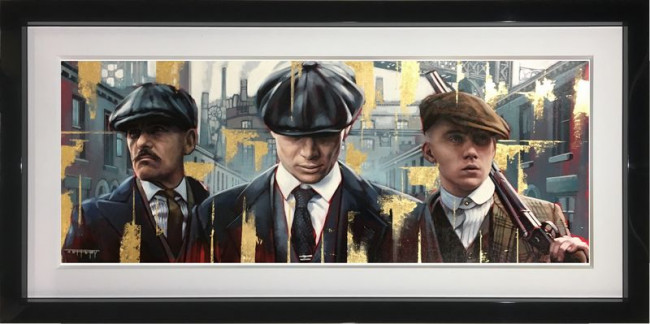 Rags To Riches - Original - Black Framed Rags To Riches - Original - Black Framed