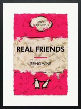 Real Friends - Limited Edition - Black Framed Real Friends - Limited Edition - Black Framed