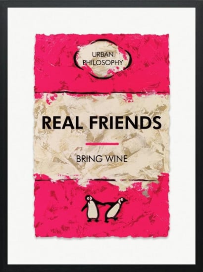 Real Friends - Limited Edition - Black Framed Real Friends - Limited Edition - Black Framed