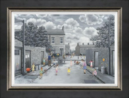 School's Out For The Summer - Canvas - Framed