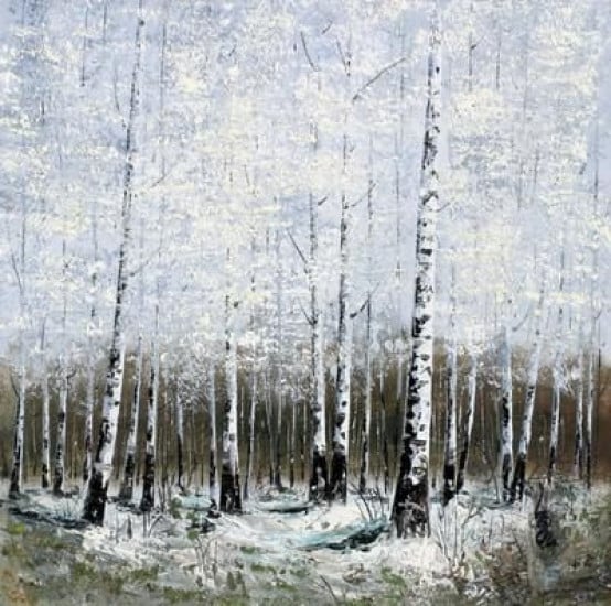 Secret Meadow VI - Original - White Framed Secret Meadow VI - Original - White Framed