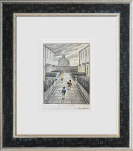 Straight To The Bath You Two - Original Sketch - Framed