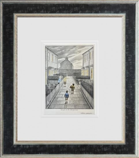 Straight To The Bath You Two - Original Sketch - Framed Straight To The Bath You Two - Original Sketch - Framed