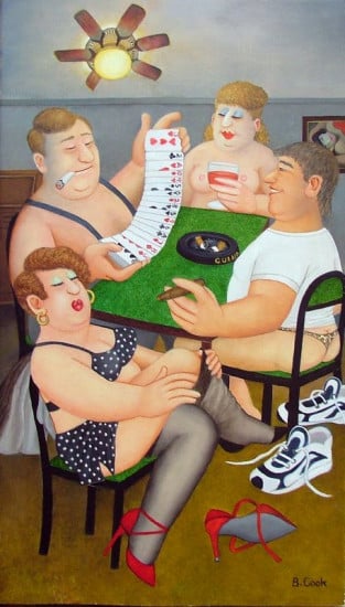 Strip Poker - Mounted Strip Poker - Mounted