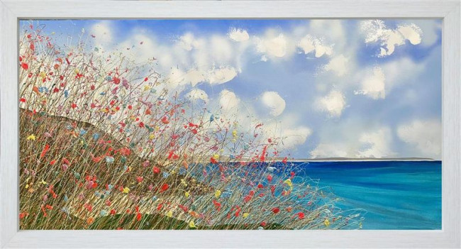 Summer Afternoon In August - Original - Framed Summer Afternoon In August - Original - Framed