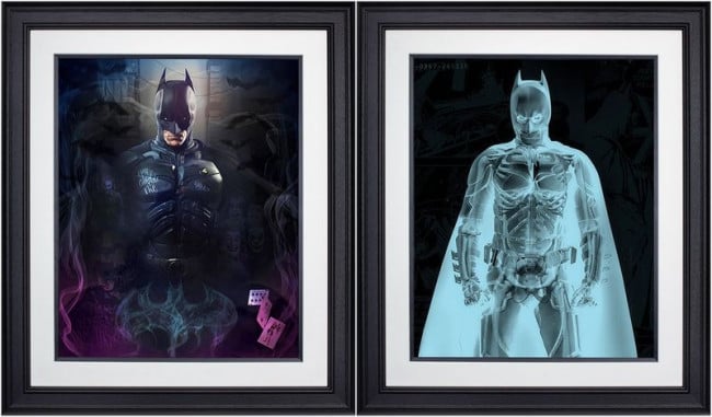 The Bat (Batman) - 3D Lenticular - Black Framed
