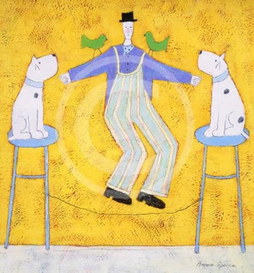 The Dancing Man - Print only The Dancing Man - Print only