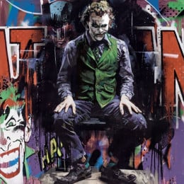The Joker - Limited Edition - Black Framed