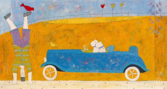 The Racing Car - Print only The Racing Car - Print only