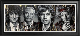 The Stones - Limited Edition - Black Framed