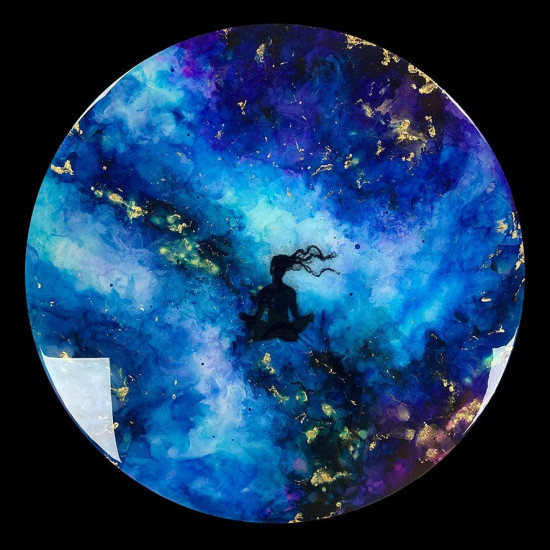 The Universe In You - Circular Original - With Wall Fittings The Universe In You - Circular Original - With Wall Fittings