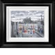 The World In Motion - Deluxe Canvas - Black Framed