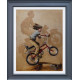 There Will Be No Escape From Zis Camp - Deluxe Canvas - Grey Framed