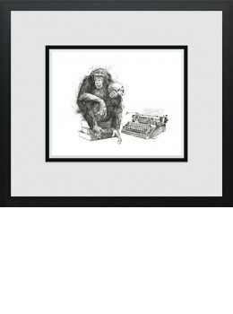 To Thine Own Self Be True - Miniature - Black Framed