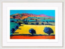 Towards The Edge - Paper - Limited Edition - White Framed