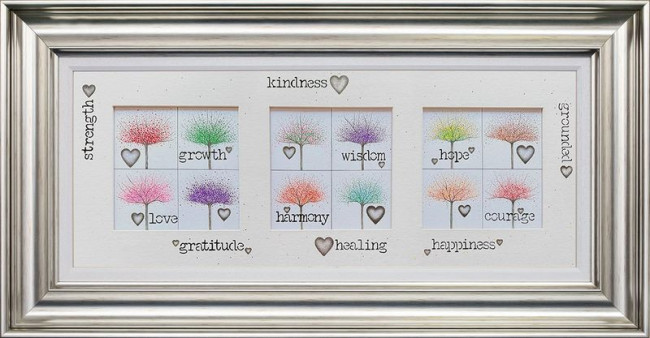 Tree Of Life – Triptych - Original Sketch - Framed Tree Of Life – Triptych - Original Sketch - Framed