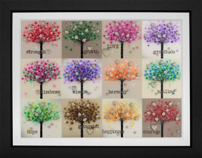 Trees Of Life - Limited Edition - Black Framed
