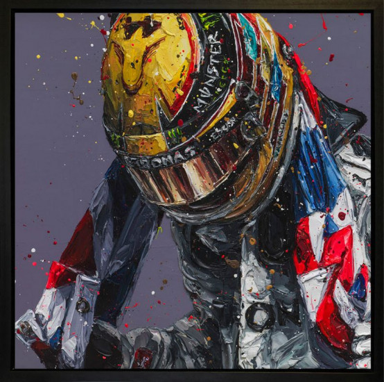 Union Lewis III - Wall Of Champions (Lewis Hamilton) - Framed Box Canvas Union Lewis III - Wall Of Champions (Lewis Hamilton) - Framed Box Canvas