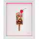 Urban Melt #6 (Red Border) - Original - Framed