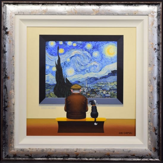 Vincent Van Earoff – Starry Night - Limited Edition - Framed