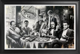 Who Ordered The Cannoli? - Limited Edition - Deluxe - Black Framed Who Ordered The Cannoli? - Limited Edition - Deluxe - Black Framed