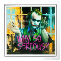 Why So Serious? - Original (NBR0407) - Framed