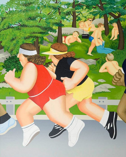Women Running - Print Women Running - Print