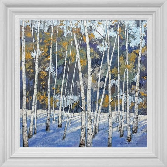 Woodland Study Of Winter I - Original - Framed Woodland Study Of Winter I - Original - Framed