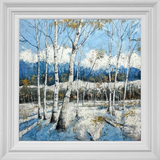 Woodland Study Of Winter II - Original - Framed