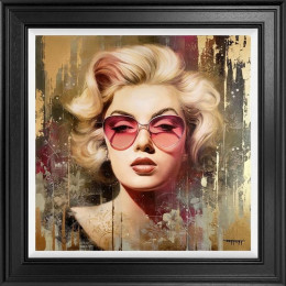 A Vision In Pink - Limited Edition - Black Framed