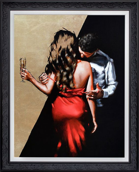 After Hours - Original - Black Framed