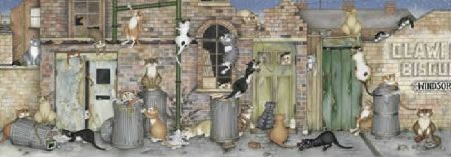 Alley cats - Mounted