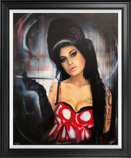 Amy Winehouse - Black Framed