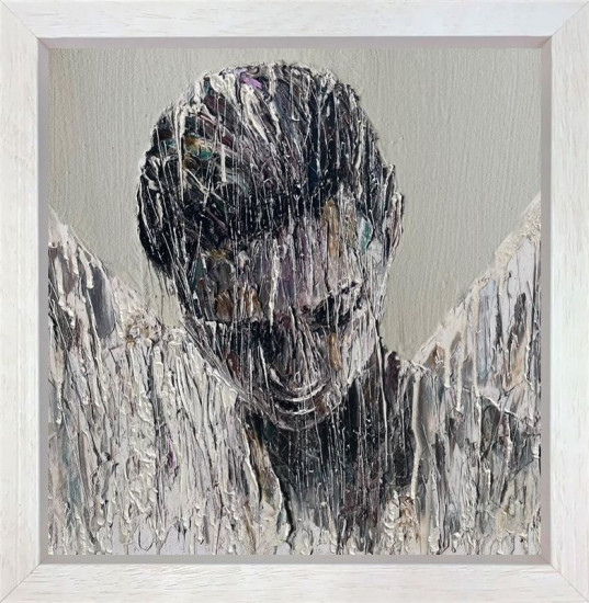Angelo Scilla - White Framed