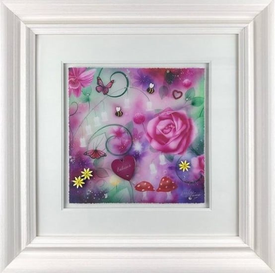 Believe - White Framed Believe - White Framed