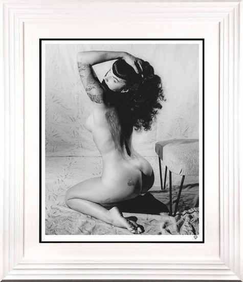 Bettie Page II (Black & White)