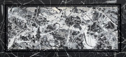 Chromatic Supernova - Original On Aluminium - Framed