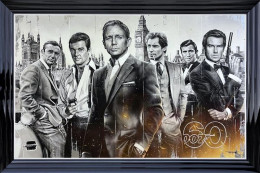 Bond, James Bond - Limited Edition - Black Framed