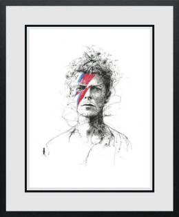 Bowie - Black Framed