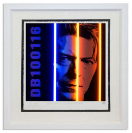 Bowie - Artist Proof White Framed