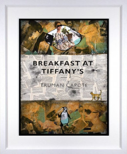 Breakfast At Tiffany's - White Framed