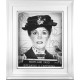Breaking And Entering (Black & White) - White Framed