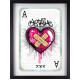 Broken Heart? - Black Framed