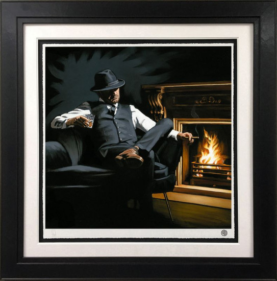 But First, Whisky - Black Framed