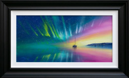 Celestial Reflections - Original - Black Framed