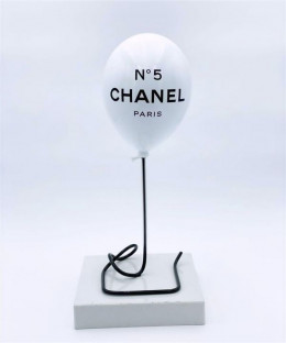Chanel White Balloon II - Original - Sculpture