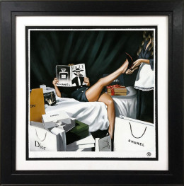 Classy And Fabulous - Artist Proof Black Framed
